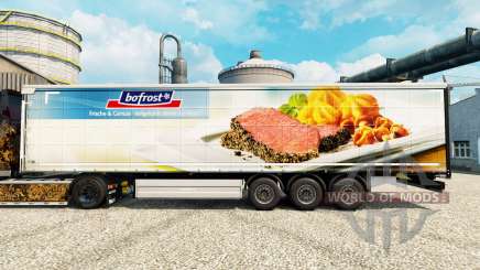 Bofrost de la peau pour les remorques pour Euro Truck Simulator 2