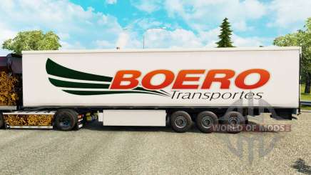 Boero Transportes de la peau pour les remorques pour Euro Truck Simulator 2