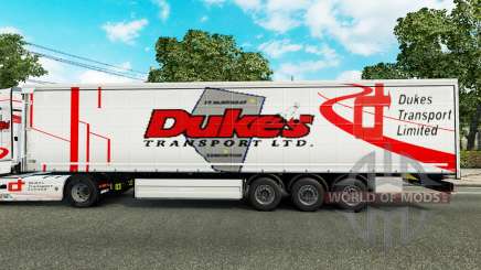 Ducs de Transport de la peau pour les remorques pour Euro Truck Simulator 2