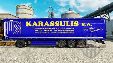 La peau Karassulis S. A. sur les semi-remorques pour Euro Truck Simulator 2