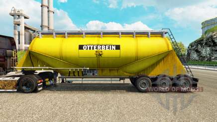 La peau Otterbein ciment semi-remorque pour Euro Truck Simulator 2