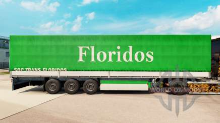 Haut Floridos für Anhänger für Euro Truck Simulator 2
