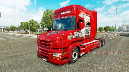 Skin-Scania-Geschichte auf die LKW-Scania T für Euro Truck Simulator 2