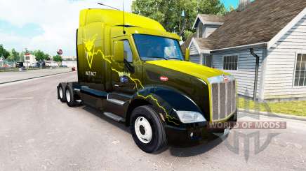 La peau de l'Instinct sur le tracteur Peterbilt 579 pour American Truck Simulator