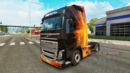Cubical Flare skin für Volvo-LKW für Euro Truck Simulator 2