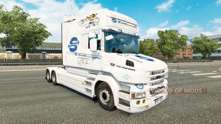 SovTransAuto de la peau pour Scania T camion pour Euro Truck Simulator 2