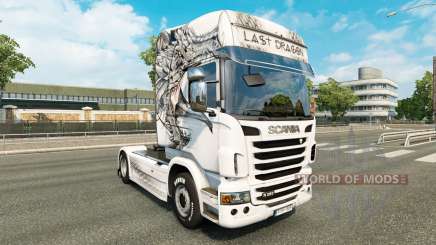 La peau Dernier Dragon sur tracteur Scania pour Euro Truck Simulator 2