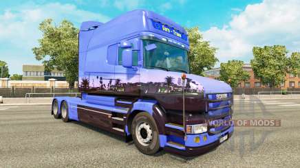 Euro Trans peau pour Scania T camion pour Euro Truck Simulator 2
