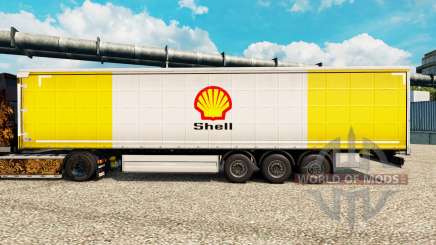 La peau Shell pour les semi-remorques pour Euro Truck Simulator 2