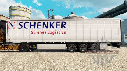 La peau Schenker Stinnes de la Logistique pour les remorques pour Euro Truck Simulator 2