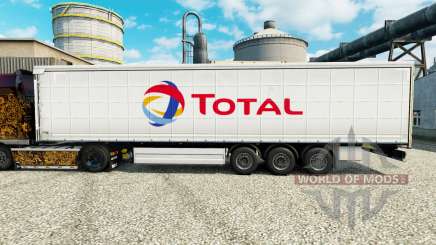 Peau Totale sur semi pour Euro Truck Simulator 2