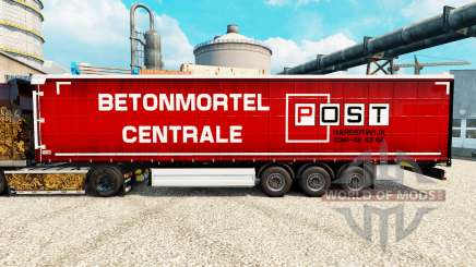 La peau Post Harderwijk sur semi pour Euro Truck Simulator 2