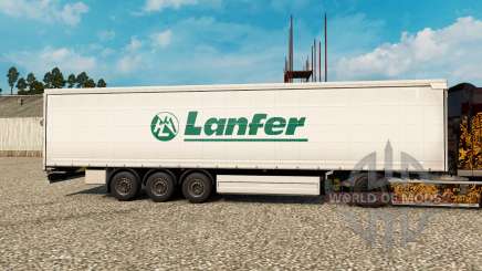 La peau Lanfer de la Logistique pour les remorques pour Euro Truck Simulator 2