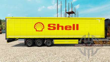 La peau Shell pour les semi-remorques pour Euro Truck Simulator 2