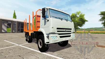 KAMAZ-43118-24 camion pour Farming Simulator 2017