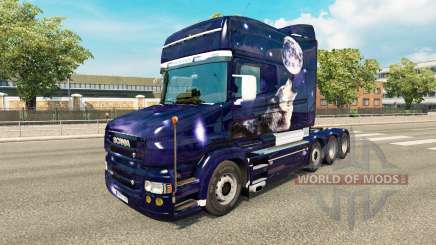 Peau de loup pour camion Scania T pour Euro Truck Simulator 2