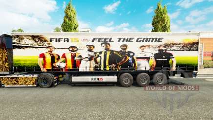 La peau FIFA15 v1.1 pour les remorques pour Euro Truck Simulator 2