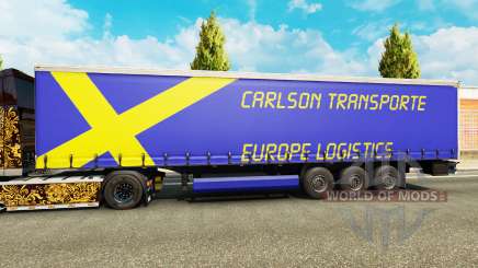 Carlson Transporte de la peau pour les remorques pour Euro Truck Simulator 2