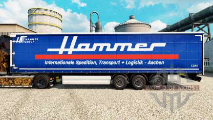 La peau Marteau Groupe sur semi pour Euro Truck Simulator 2