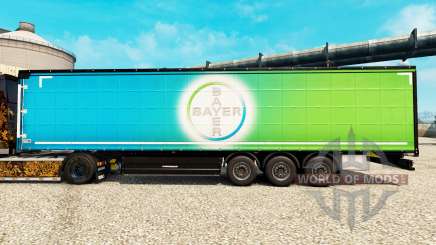 La peau de Bayer pour les semi-remorques pour Euro Truck Simulator 2