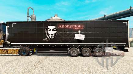 De la peau par un Anonyme sur le semi pour Euro Truck Simulator 2