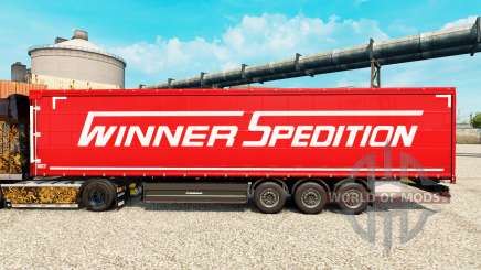 Vainqueur Spedition de la peau pour les remorques pour Euro Truck Simulator 2