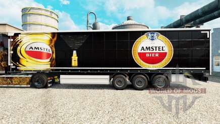 La peau Amstel de remorques pour Euro Truck Simulator 2