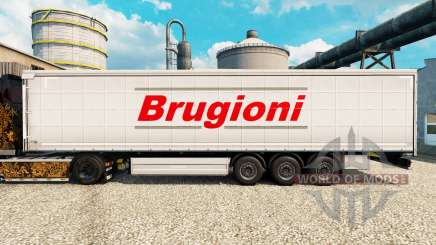 La peau Brugioni sur semi pour Euro Truck Simulator 2