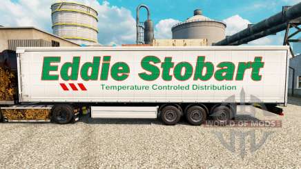 Eddie Stobart de la peau pour les remorques pour Euro Truck Simulator 2