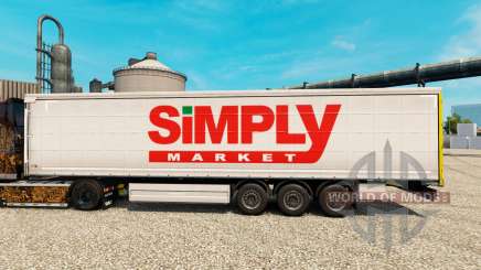 Peau tout Simplement de Marché pour les remorques pour Euro Truck Simulator 2