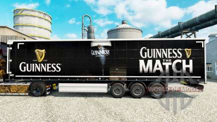 Guinness de la peau pour les remorques pour Euro Truck Simulator 2