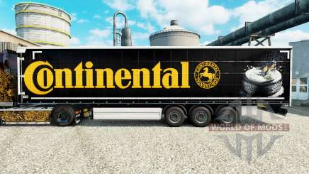 La peau Continental pour les semi-remorques pour Euro Truck Simulator 2