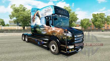 Grosse Freiheit peau pour Scania T camion pour Euro Truck Simulator 2