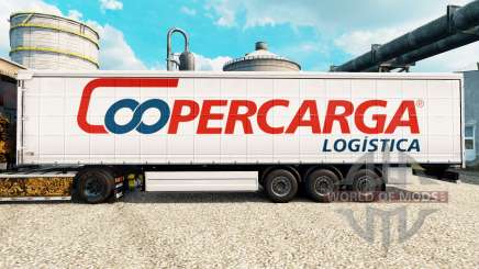 La peau Coopercarga pour les remorques pour Euro Truck Simulator 2