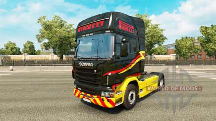 Pirelli skin für Scania-LKW für Euro Truck Simulator 2