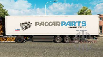 La peau Paccar Pièces pour remorques pour Euro Truck Simulator 2