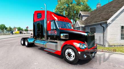 Скин l'Enfer Boisson Énergétique на Freightliner Coronado pour American Truck Simulator