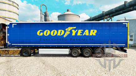 La peau Bonne Année pour les remorques pour Euro Truck Simulator 2