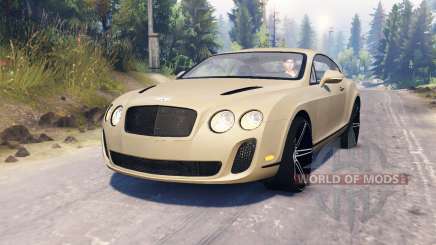 Bentley Continental Supersports pour Spin Tires