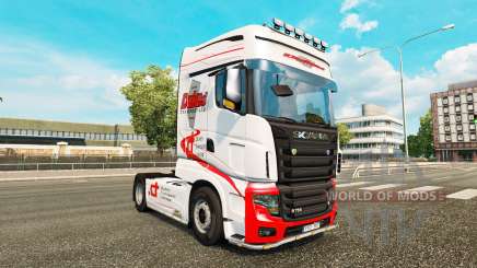 Ducs de Transport de la peau pour Scania camion R700 pour Euro Truck Simulator 2
