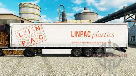 La peau de Linpac Plastics pour les remorques pour Euro Truck Simulator 2