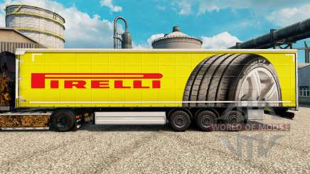 Pirelli de la peau pour les remorques pour Euro Truck Simulator 2