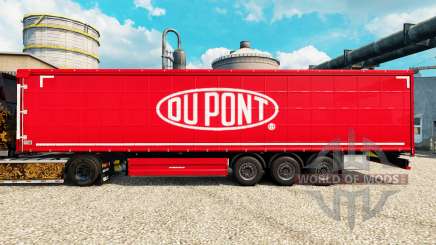 La peau Du Pont rouge pour les remorques pour Euro Truck Simulator 2