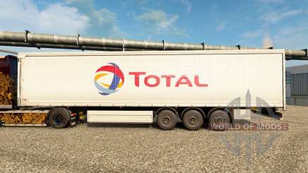 Peau Totale sur semi pour Euro Truck Simulator 2