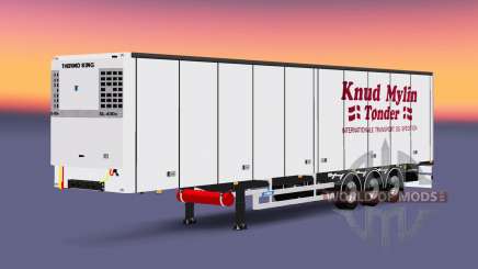 La semi-remorque-le réfrigérateur Knuy Mylin Narko pour Euro Truck Simulator 2