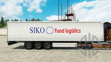 La peau Siko la Logistique Alimentaire pour les remorques pour Euro Truck Simulator 2