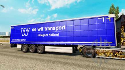 La peau De Wit le Transport de semi-remorques pour Euro Truck Simulator 2