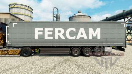 Fercam de la peau pour les remorques pour Euro Truck Simulator 2