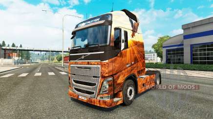 Free spirit skin für Volvo-LKW für Euro Truck Simulator 2