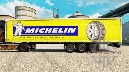 La peau Michelin Latitude sur semi pour Euro Truck Simulator 2